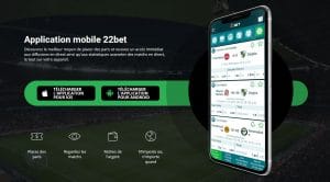 Appli mobile 22bet